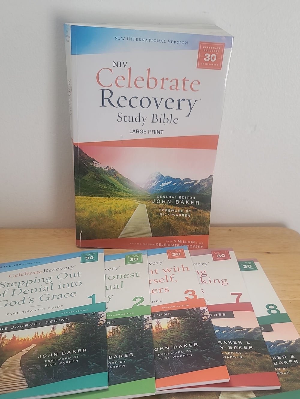 Celebrate Recovery Study Bible & Workbooks (Bundle)